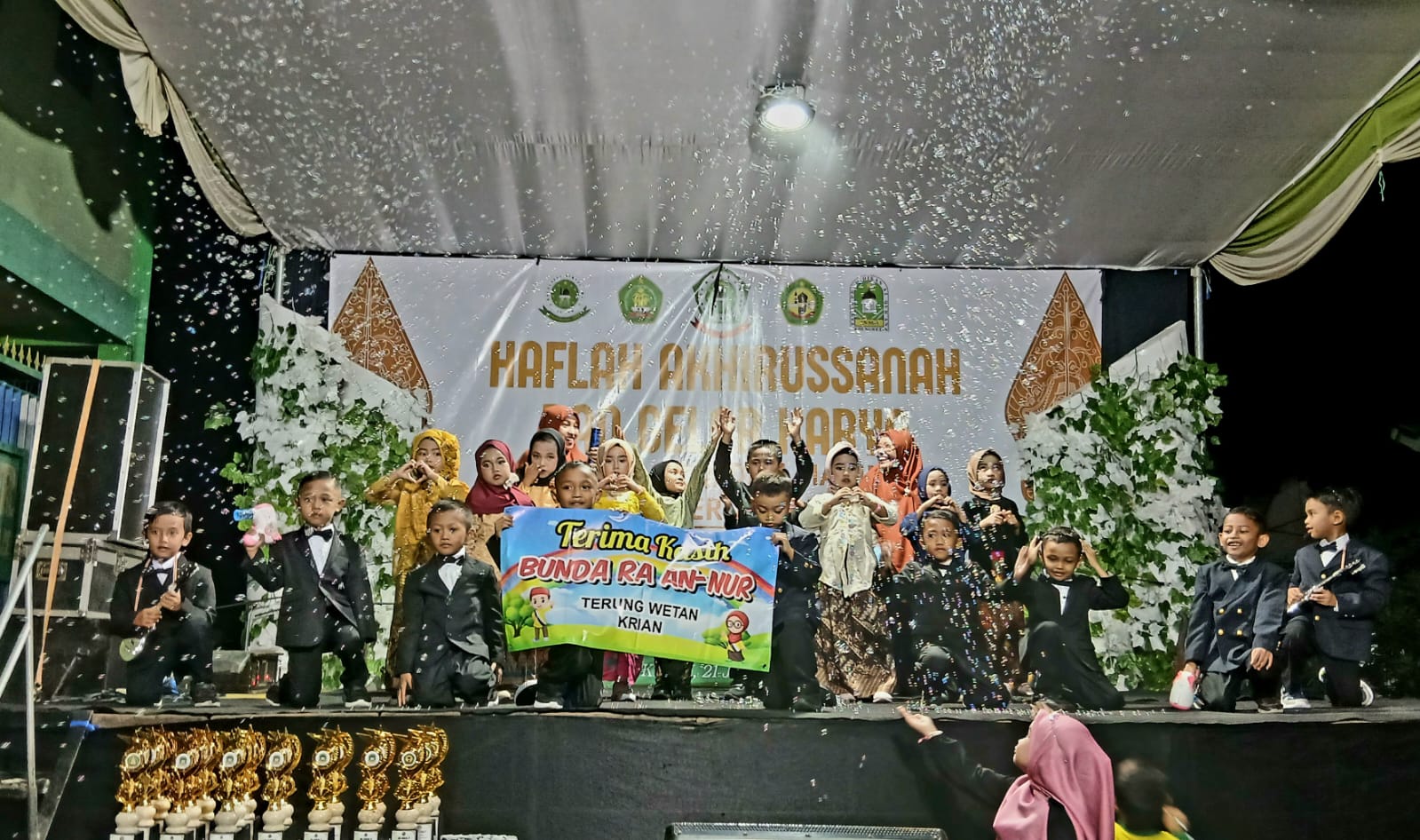 Penuh Semangat,Haflah Akhirussanah dan Gelar Karya AN-NUR Tunjukan Hasil Didikan Berakhlak Mulai