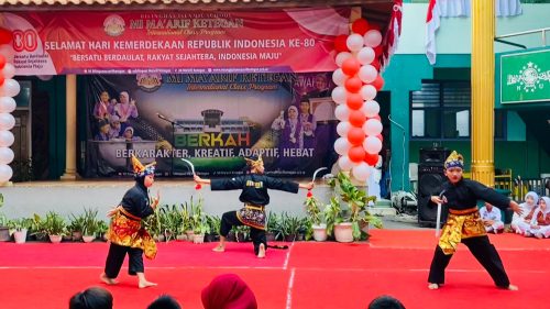Rayakan HUT RI ke-80, MI Ma’arif Ketegan Tanamkan Semangat Nasionalisme Sejak Dini