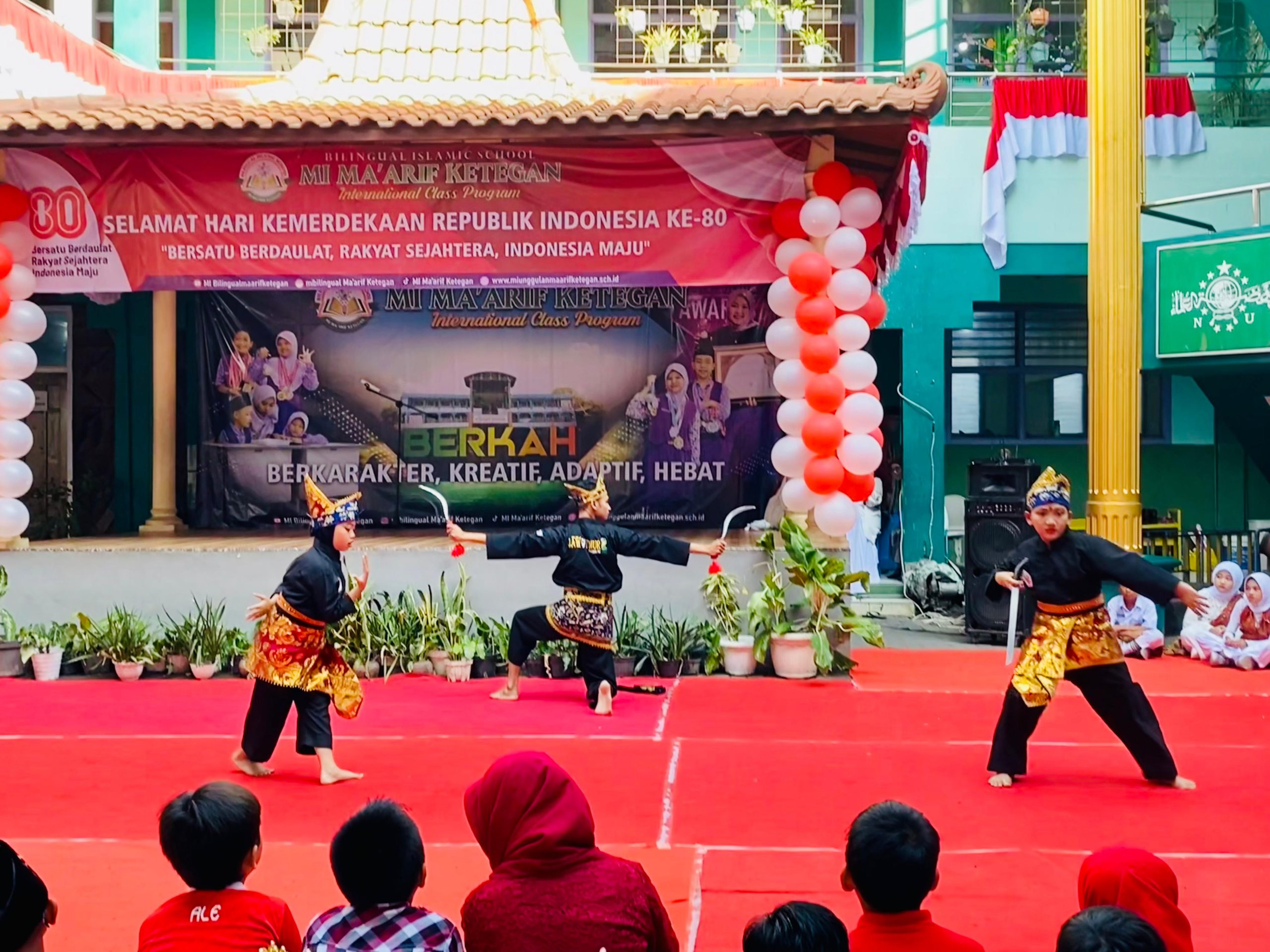 Rayakan HUT RI ke-80, MI Ma’arif Ketegan Tanamkan Semangat Nasionalisme Sejak Dini