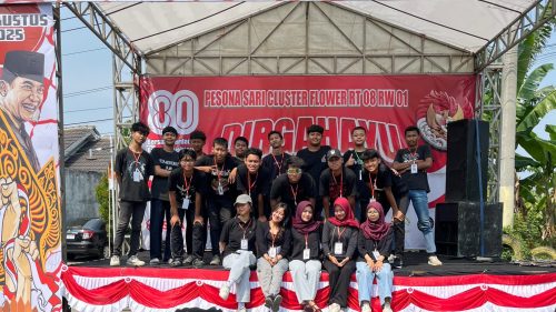 Jalan Sehat hingga Pentas Musik, Perayaan HUT RI ke-80 di Pesona Sari Residen Meriah